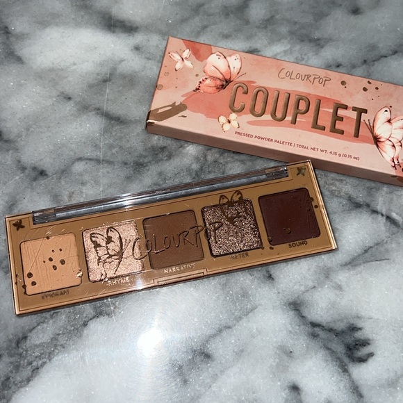 COLOURPOP Couplet Eyeshadow Palette- LIMITED HOLIDAY EDITION - Picture 2 of 4